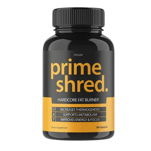 PrimeShred supplement bottle